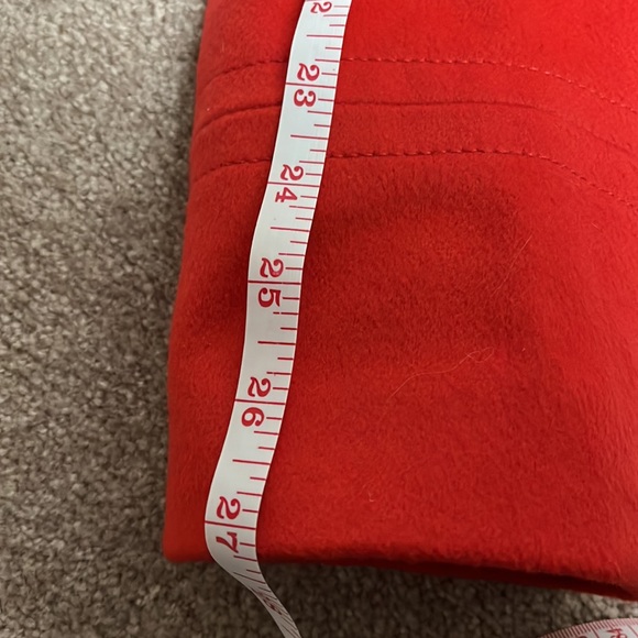 J. Crew red pea coat - Picture 10 of 10